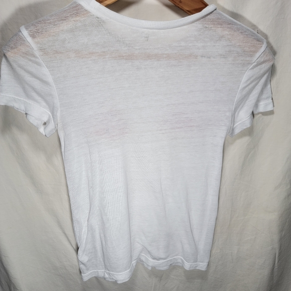 Express Tops Express One Eleven Watermelon Graphic T Shirt Size XS Semi-Sheer - Picture 4 of 5